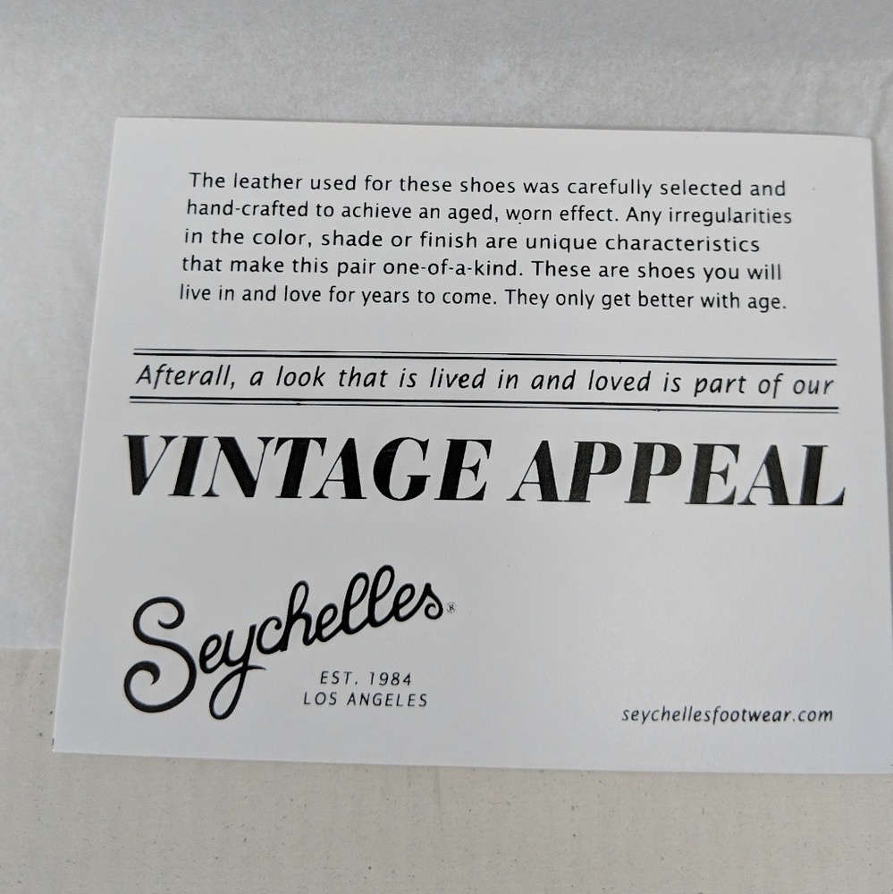 Seychelles Herd boots in black size 7.5 NIB - Picture 4 of 5